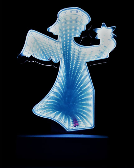 Decoratiune Luminoasa cu Baterii/USB Model Ingeras