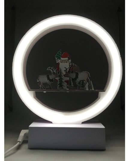 Decoratiune Luminoasa cu Baterii/USB Neon Craciun