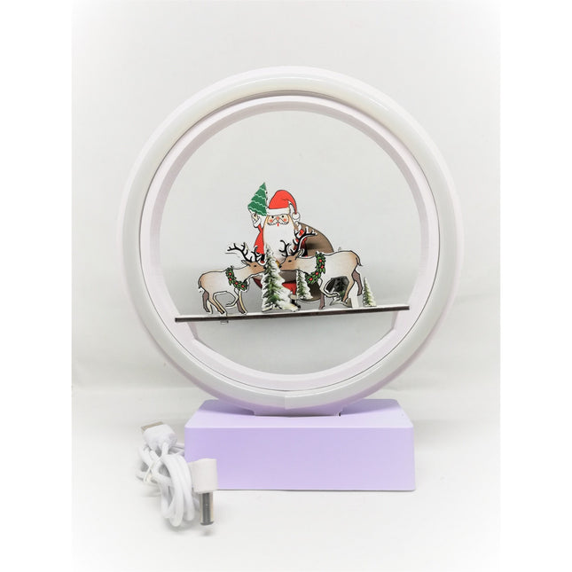 Decoratiune Luminoasa cu Baterii/USB Neon Craciun