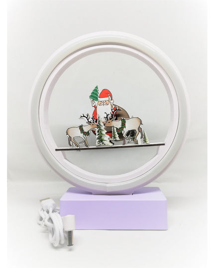 Decoratiune Luminoasa cu Baterii/USB Neon Craciun