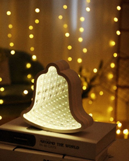 Decoratiune Luminoasa cu Baterii/USB Neon Model Clopotel