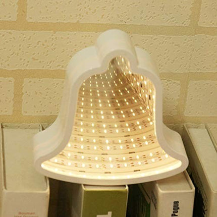 Decoratiune Luminoasa cu Baterii/USB Neon Model Clopotel