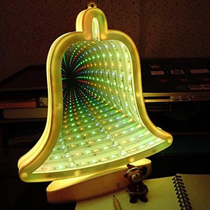 Decoratiune Luminoasa cu Baterii/USB Neon Model Clopotel