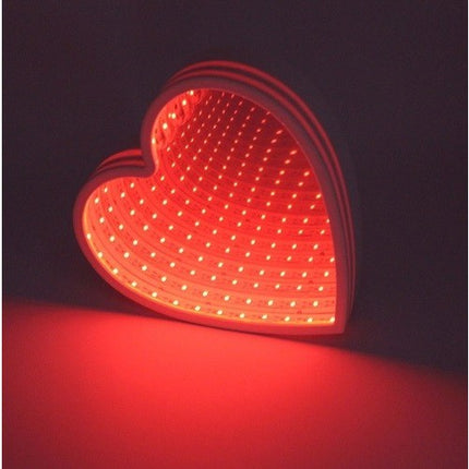 Decoratiune Luminoasa cu Baterii/USB Neon Model Inima