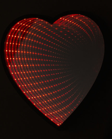 Decoratiune Luminoasa cu Baterii/USB Neon Model Inima