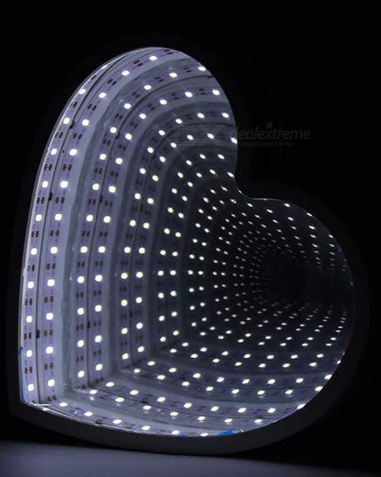 Decoratiune Luminoasa cu Baterii/USB Neon Model Inima