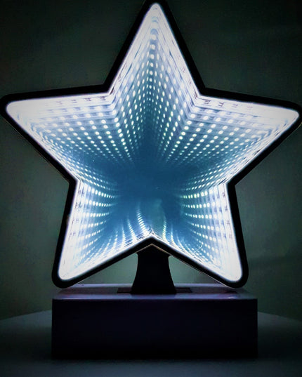 Decoratiune Luminoasa cu Baterii/USB Neon Model Stea