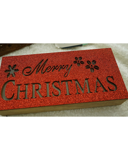 Decoratiune luminoasa, Marry Christmas