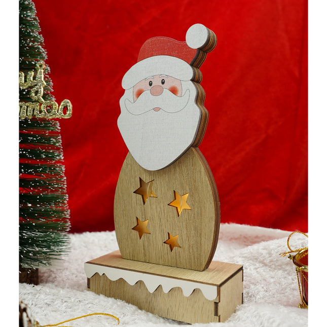 Decoratiune luminoasa, Mos Craciun