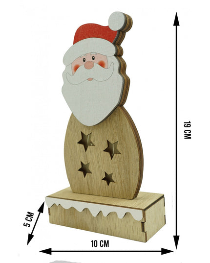 Decoratiune luminoasa, Mos Craciun