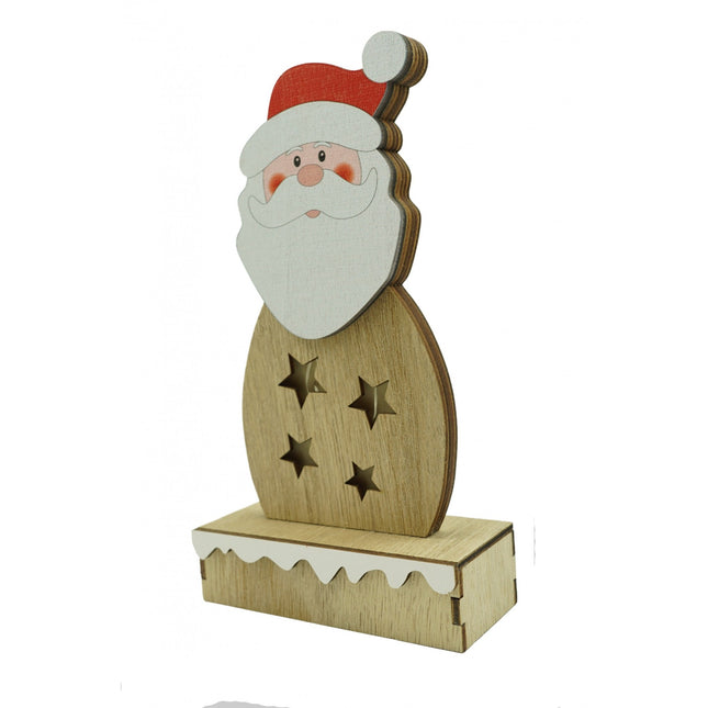 Decoratiune luminoasa, Mos Craciun