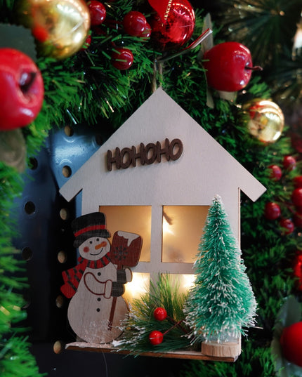 Decoratiune luminoasa, Om de zapada