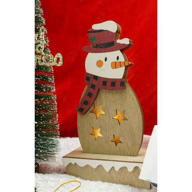 Decoratiune luminoasa, Om de zapada