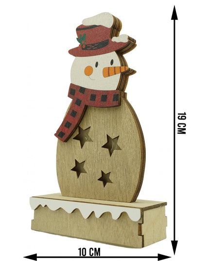 Decoratiune luminoasa, Om de zapada