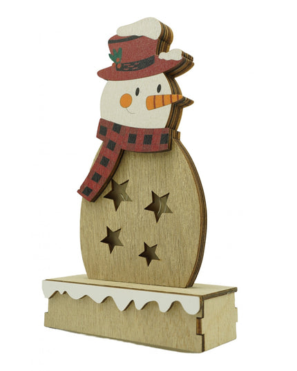 Decoratiune luminoasa, Om de zapada