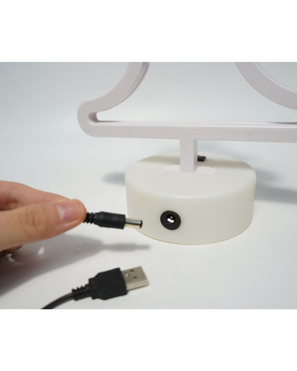 Decoratiune luminoasa, Tip Brad, cu baterii/USB