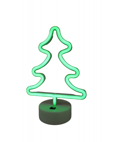 Decoratiune luminoasa, Tip Brad, cu baterii/USB