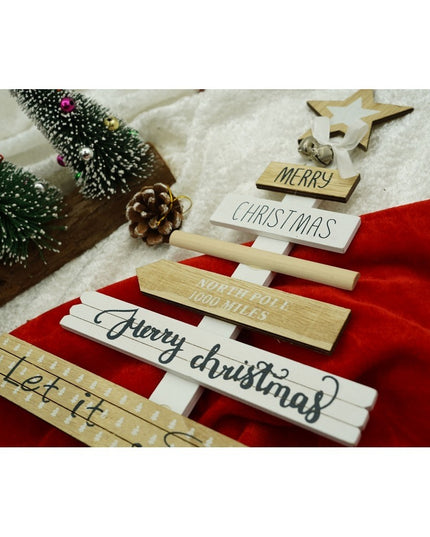 Decoratiune masa decorata, Mesaje Craciun