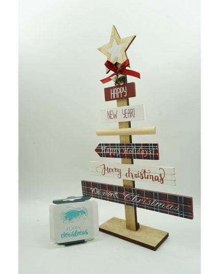 Decoratiune masa decorata, Mesaje Craciun