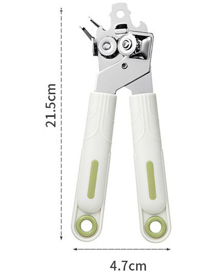 Desfacator de Conserve 1, Instrument pentru Deschis Conserve, Sticle, Otel inoxidabil, Simplu de Utilizat, Maner Anti alunecare