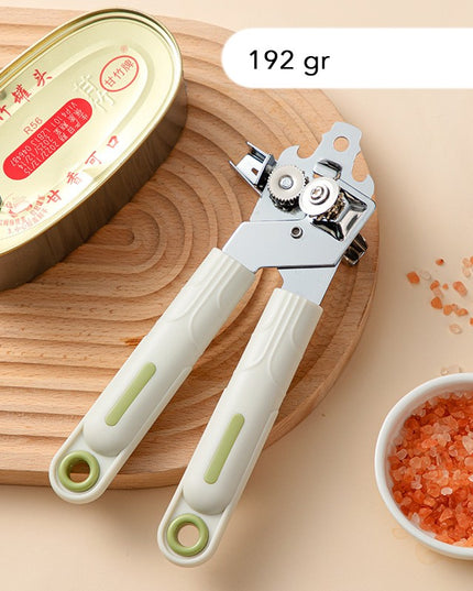 Desfacator de Conserve 1, Instrument pentru Deschis Conserve, Sticle, Otel inoxidabil, Simplu de Utilizat, Maner Anti alunecare