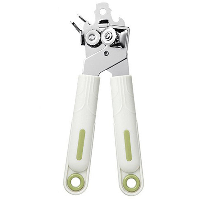 Desfacator de Conserve 1, Instrument pentru Deschis Conserve, Sticle, Otel inoxidabil, Simplu de Utilizat, Maner Anti alunecare