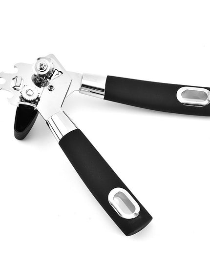 Desfacator de conserve multifunctional Otel inoxidabil, Maner antialunecare, ergonomic, rezistent la rugina, usor de utilizat