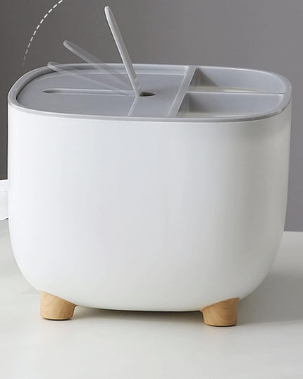 Suport pentru Servetele, Multifunctionala, Design Minimalist, ABS, cu Suport pentru Obiectele Personale, pentru Birou