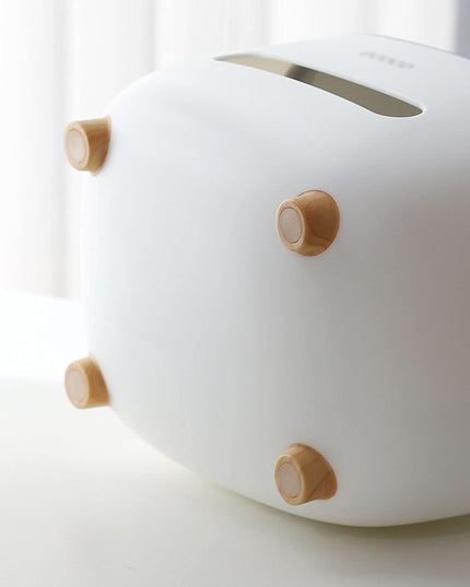 Suport pentru Servetele, Multifunctionala, Design Minimalist, ABS, cu Suport pentru Obiectele Personale, pentru Birou