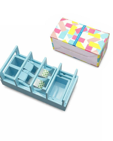 Dispenser de Banda Adeziva, Suport pentru Banda Adeziva pentru Birou, Scoala, din Plastic, 15,5 x 7,7 x 7,4 cm