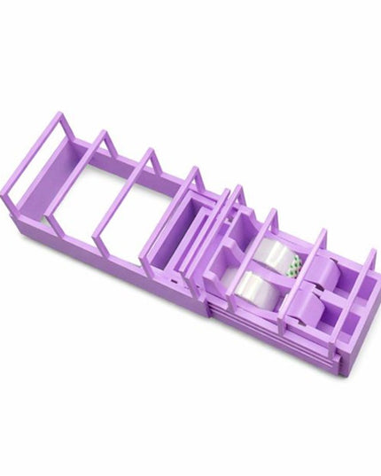 Dispenser de Banda Adeziva, Suport pentru Banda Adeziva pentru Birou, Scoala, din Plastic, 15,5 x 7,7 x 7,4 cm