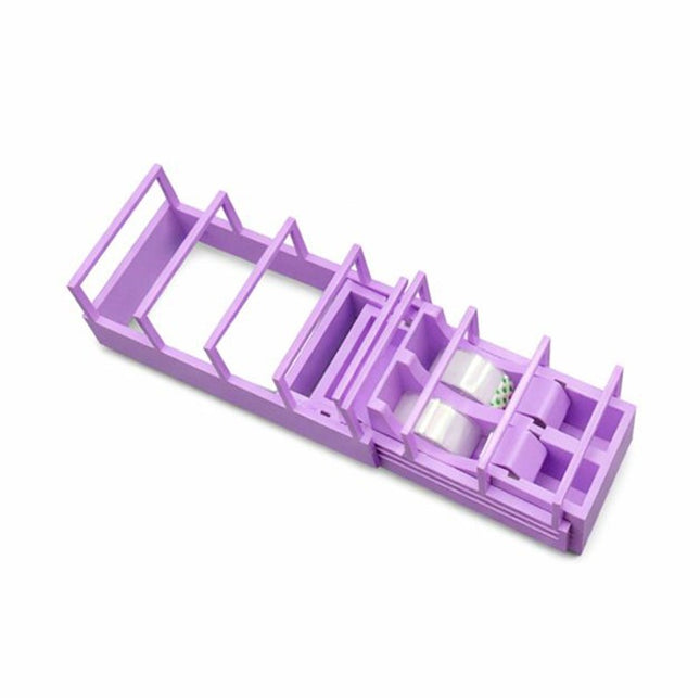 Dispenser de Banda Adeziva, Suport pentru Banda Adeziva pentru Birou, Scoala, din Plastic, 15,5 x 7,7 x 7,4 cm