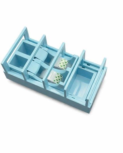 Dispenser de Banda Adeziva, Suport pentru Banda Adeziva pentru Birou, Scoala, din Plastic, 15,5 x 7,7 x 7,4 cm