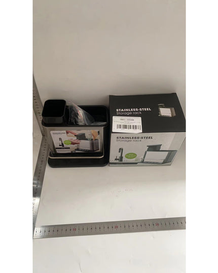 Dispenser Multifunctional, Dozator pentru Detergent, pentru Sapun Lichid, Dezinfectant, cu Suport pentru Ustensile