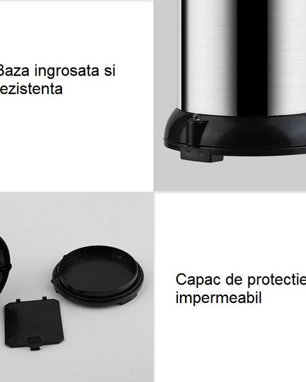 Dispenser pentru Sapun Lichid/Dezinfectant, cu Senzor Infra