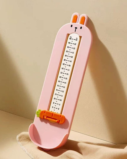 Dispozitiv de Masurat Talpa Piciorului pentru Bebelusi, 6-24, Model Iepuras