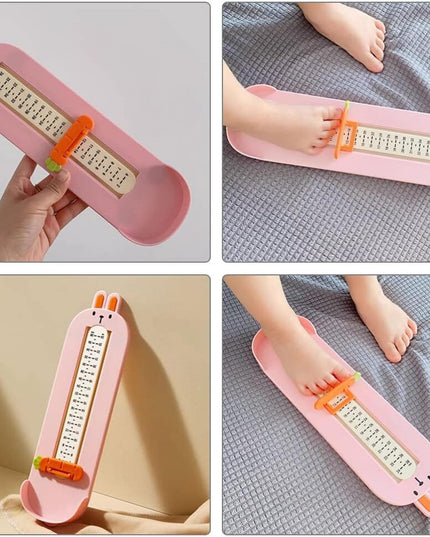 Dispozitiv de Masurat Talpa Piciorului pentru Bebelusi, 6-24, Model Iepuras