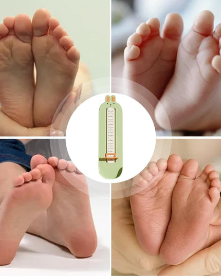 Dispozitiv de Masurat Talpa Piciorului pentru Bebelusi, 6-24, Model Iepuras