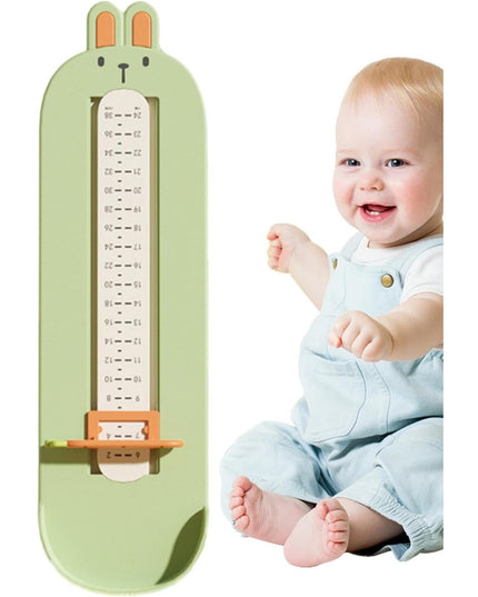 Dispozitiv de Masurat Talpa Piciorului pentru Bebelusi, 6-24, Model Iepuras