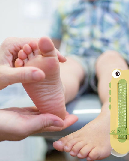Dispozitiv de Masurat Talpa Piciorului pentru Bebelusi, 9-24, Model Dinozaur