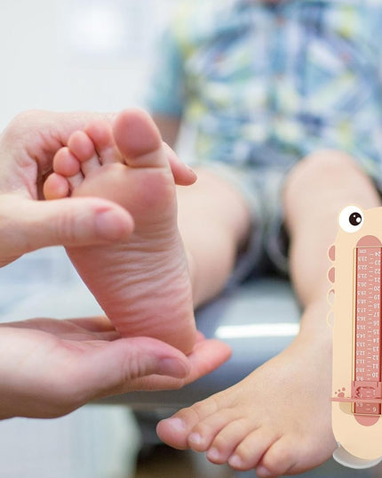 Dispozitiv de Masurat Talpa Piciorului pentru Bebelusi, 9-24, Model Dinozaur