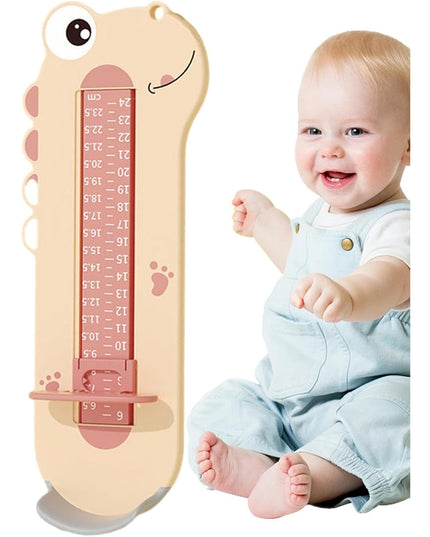 Dispozitiv de Masurat Talpa Piciorului pentru Bebelusi, 9-24, Model Dinozaur
