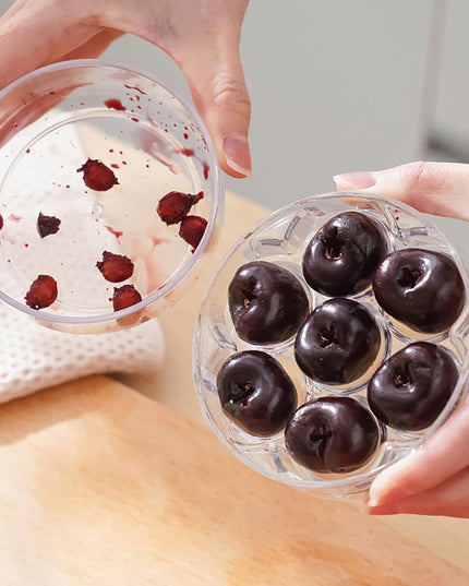 Dispozitiv de Scos Samburi, Manual, cu 7 Gauri, pentru Cirese,din ABS