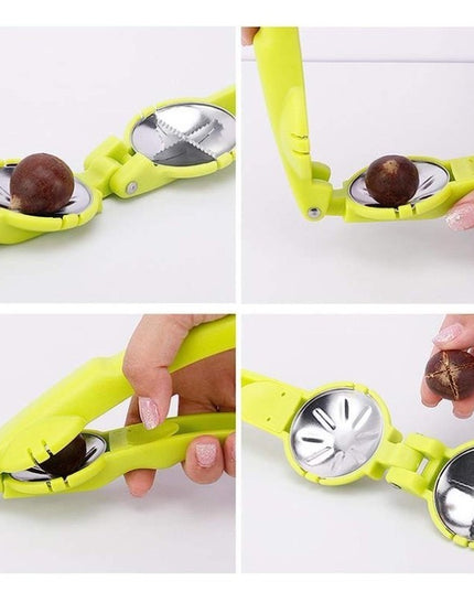 Dispozitiv de spart nuci si castane ABS si otel,usor de utilizat