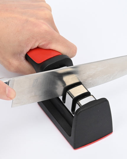 Dispozitiv pentru ascutit cutite cu 3 pozitii