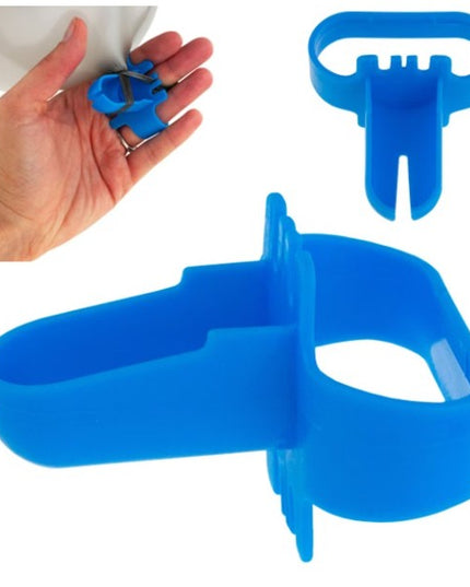 Dispozitiv de Legat Baloane, din Plastic, pentru Mana, 6.5 x 5.5 cm