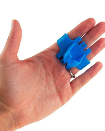 Dispozitiv de Legat Baloane, din Plastic, pentru Mana, 6.5 x 5.5 cm