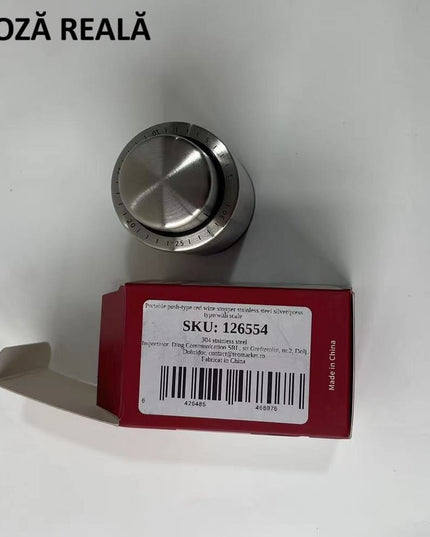 Dop de Etansare a Sticlei de Sampanie, Data Etansare, Reutilizabil, Usor de Depozitat si Folosit