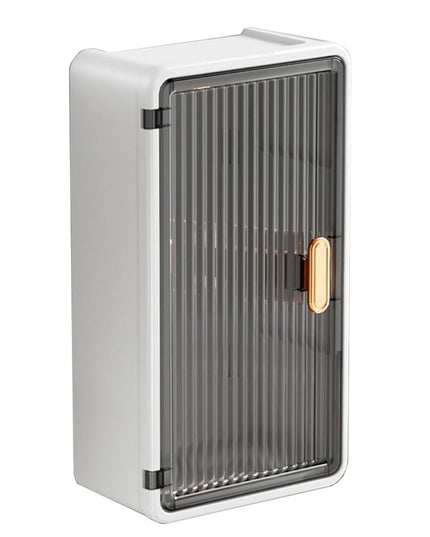 Organizator Cosmetice, Montare pe Perete fara Perforare,din PP si ABS