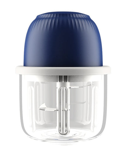 Tocator Electric pentru Bucatarie, Model Presa Electrica pentru Legume Fructe Carne Umpluturi Sosuri, Otel Inoxidabil,350 ml